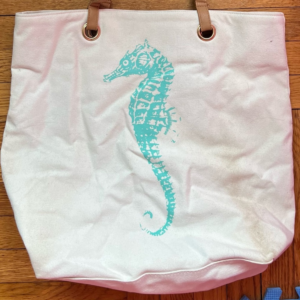 Canvas Beach Tote
